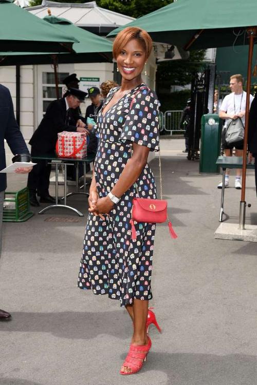 london, england - july 10: denise lewis attends day eight of the