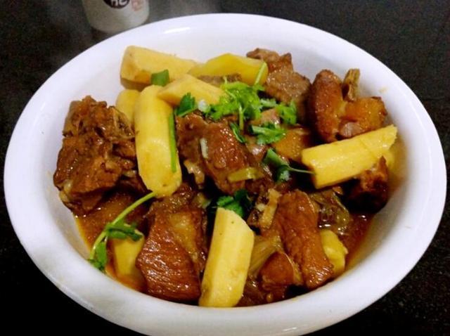 山药烧排骨