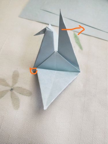 超细致手折千纸鹤教程情人节祝福日常装饰许愿幼儿园手工