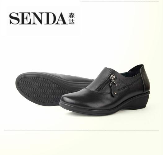 森达坡跟女鞋单鞋