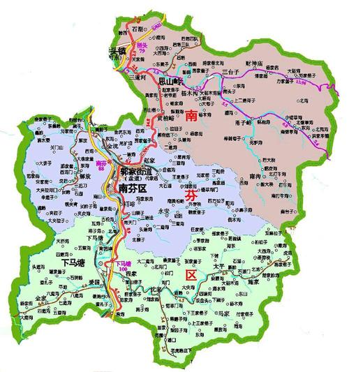 本溪市乡村地图集