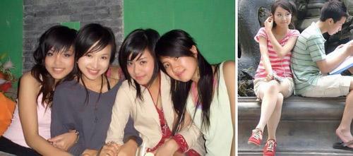 组图:实拍现代越南女生