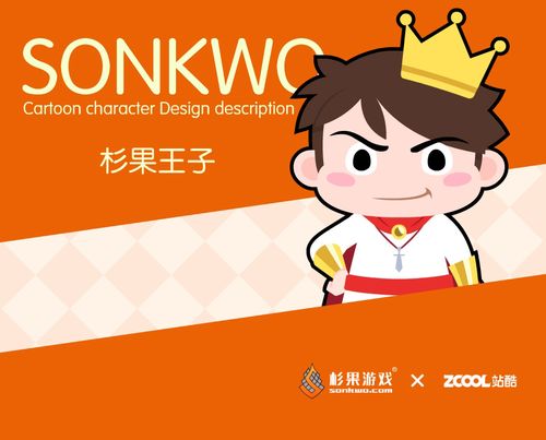 杉果王子:sonkwo【杉果游戏卡通形象设计】