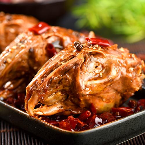 四川特产网红小吃卤味160g冷吃兔头两只装(麻辣/五香)多拍多送