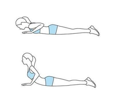 动作二:仰卧桥式运动