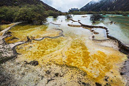 四川黄龙_图片大全_全景网