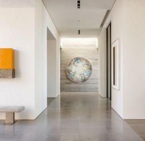 2021现代家庭别墅走廊过道装修效果图-每日推荐