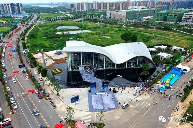万达文旅城展示中心(摄影:阳逻在线)