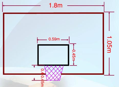 具体请参考篮筐和篮网尺寸图 /basketball/201503/327.