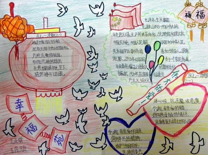 关于庆祝建党95周年手抄报内容