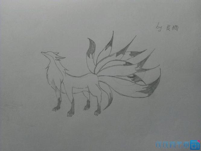 手绘火影忍者尾兽图片大全(3)