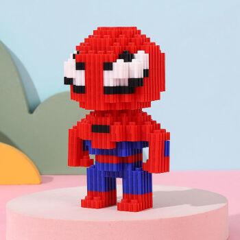 尤柯鸟兼容乐高积木小颗粒男孩拼装高难度立体拼图儿童玩具迷你女孩