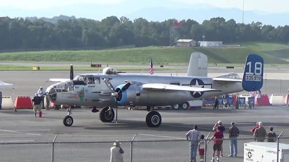 b-25j轰炸机,双发活塞式中型轰炸机及攻击机