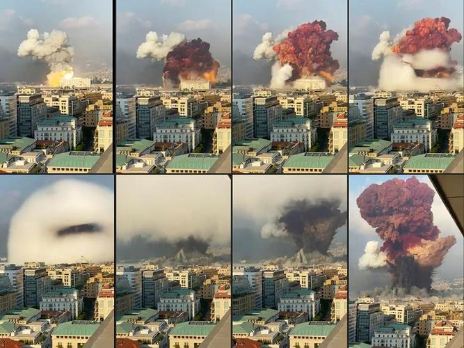 图集贝鲁特大爆炸余波7000多人伤亡大规模抗议持续政府集体辞职