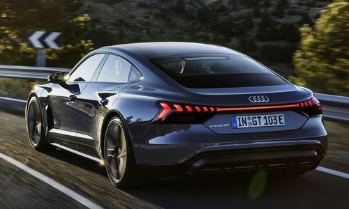 奥迪顶级电动车 e-tron gt发布:百公里加速4.1秒,支持