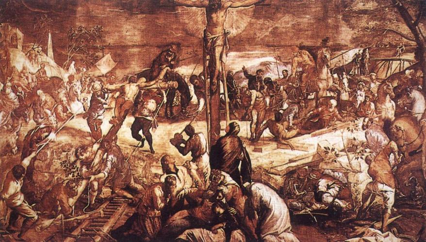 丁托列托(jacopo comin)《磔刑》