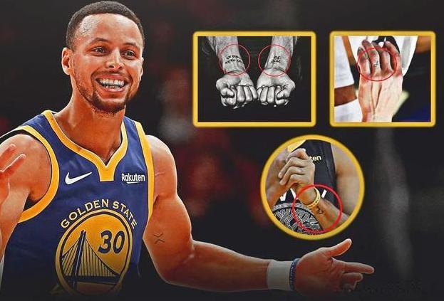 如果你不仔细看你真以为nba这些球星没纹身乔丹最隐秘