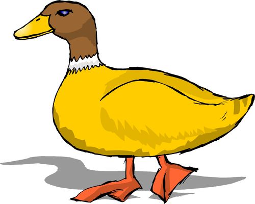 reverse search for: cartoon duck
