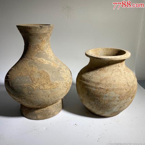 古玩陶器汉代陶瓶陶罐_价格350元_第1张_7788收藏__收藏热线