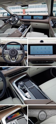 岚图free营造的内饰氛围:易于感知的品质感.