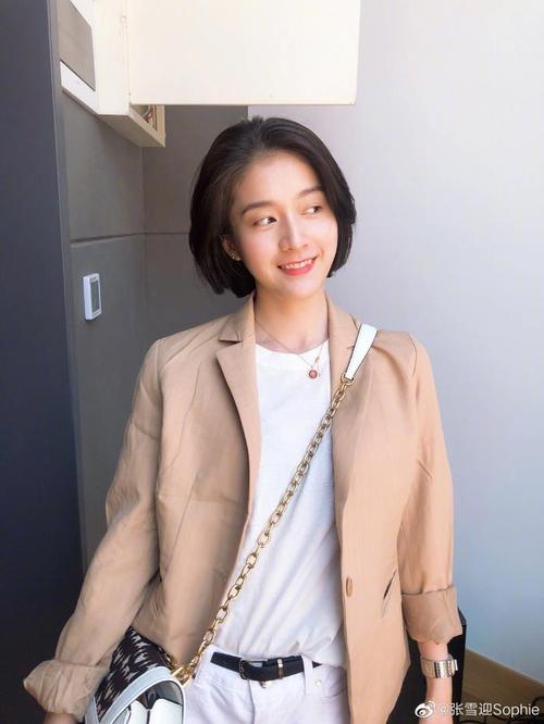张雪迎微博,张雪迎发微博纪念自己的第一次短发