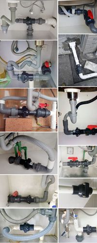 pvc止回阀止逆单向阀厨房水管防臭防反水塑料翻板式横装阀门50mm