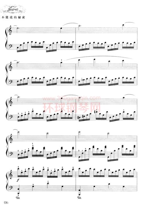 路小雨-周杰伦钢琴谱-周杰伦路小雨钢琴谱-环球钢琴网