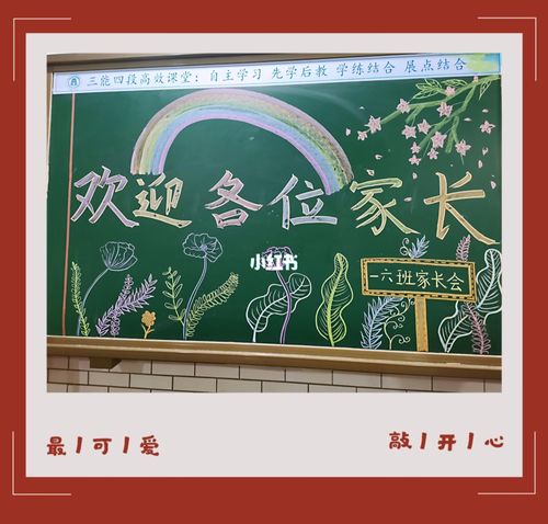 家长会_黑板报_家长会黑板报_文化_阅读