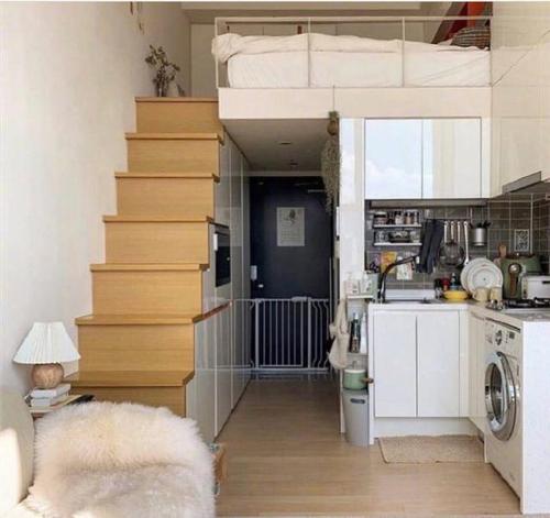 比如一套三五十平米的小户型,亦或是二三十平左右的loft公寓