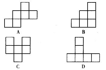 下列图形都是由 个一样的正方形拼接而成的,可以看成正方体平面展开图