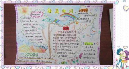 祖国的山山水水手抄报怎么做