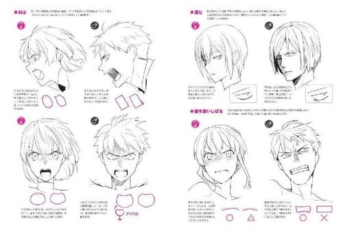 绘画参考|男生人物脸部画法!你不会还画不好吧?