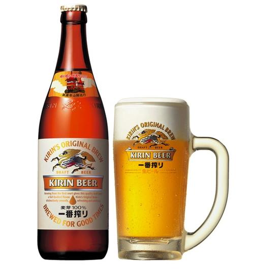 日本原装啤酒 麒麟一番榨り kirin ichiban shibori 633ml