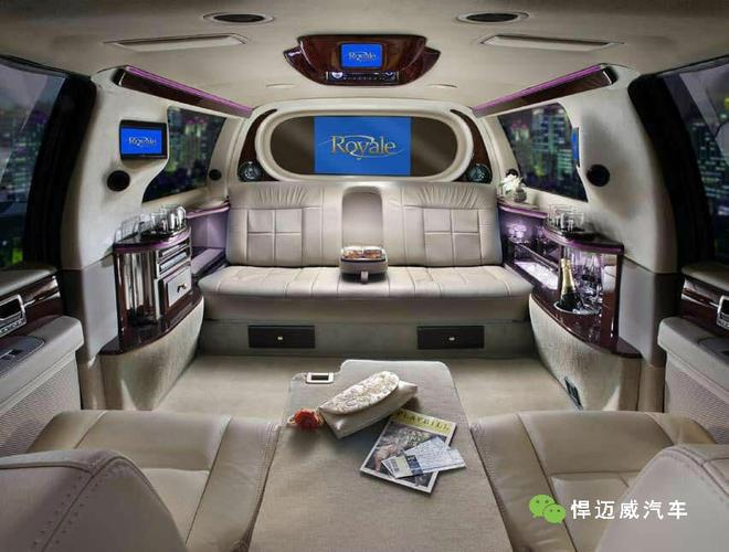 豪车改装丨多款加长版悍马h2商务车奢享内饰