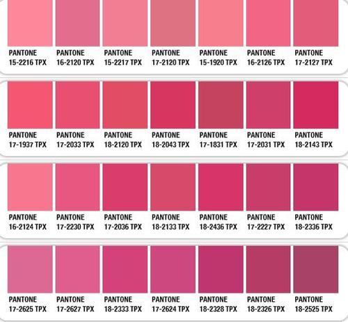 潘通粉彩霓虹色卡中的906u是一种粉红色,现为您截图,对应tpx色卡中的