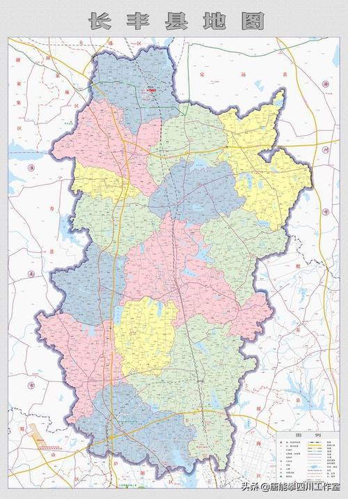合肥庐江县17镇,长丰县14镇的变迁:人口,土地,工业…基本统计