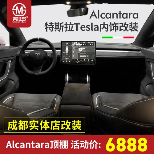 成都特斯拉model3/y汽车内饰顶棚改装星空顶遮阳顶翻