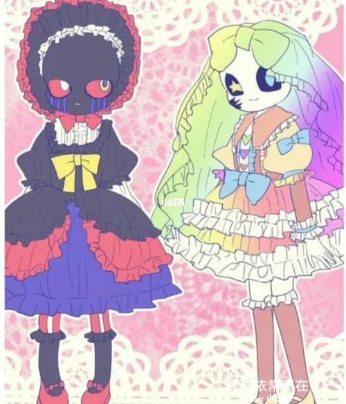 邪骨团女装(混进奇奇怪怪的东西)_女装_sans_素材