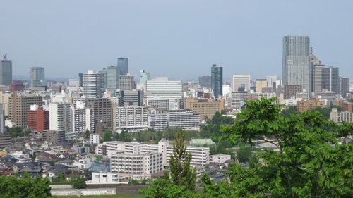 仙台市远眺
