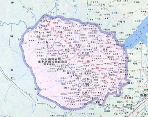 循化撒拉族自治县的行政区划