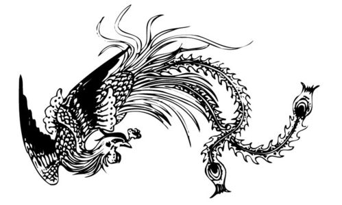 素材名称:凤纹图片素材