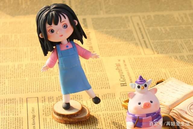 超轻粘土手工教程分解图——可爱小女孩