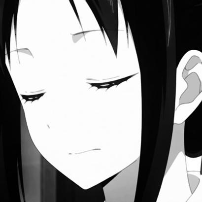 黑白动漫女头像丧 高清伤感的黑白丧风格女头像动漫图片_女生头像_美