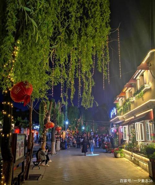 山东省济南市曲水亭街夜景