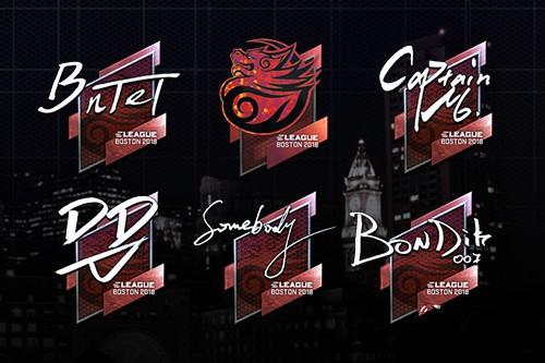 中国《cs:go》战队tyloo印花诞生 了玩家一桩心愿
