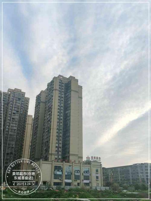 美邻超市(岳池东城首座店)-"位置:岳池东城首座正门旁 1月15日试营.