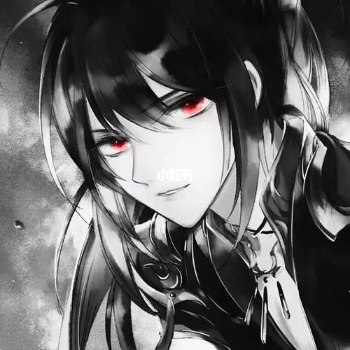 暗黑系动漫男头_动漫_暗黑系_素材_头像