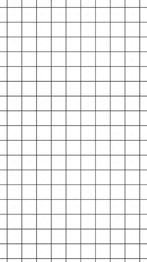 小清新 简约 网格 黑白