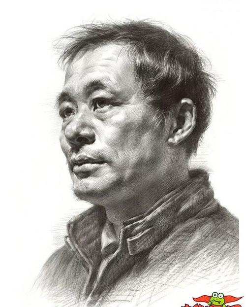 素描人像怎么画素描人像女青年优秀作品欣赏