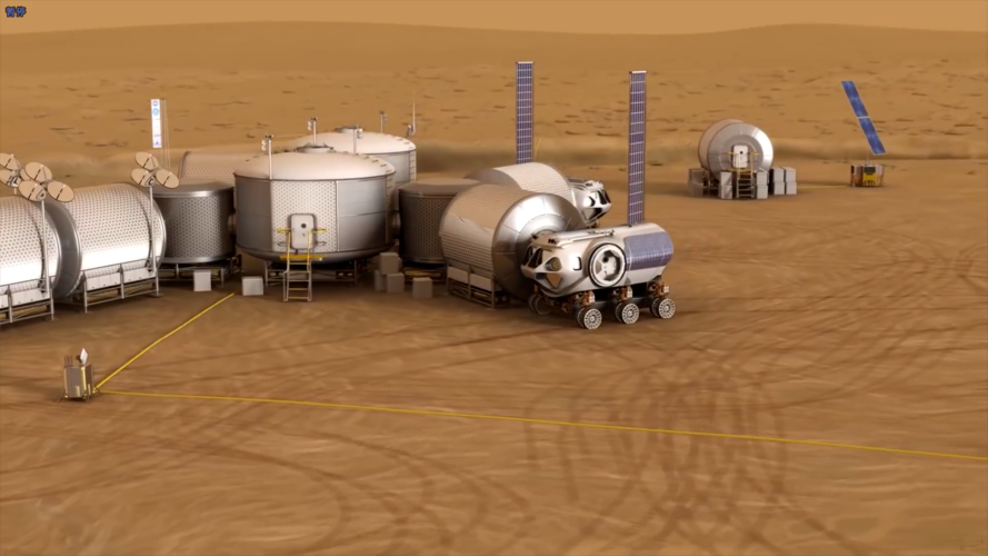 未来的火星基地